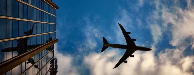 Plane at the airport